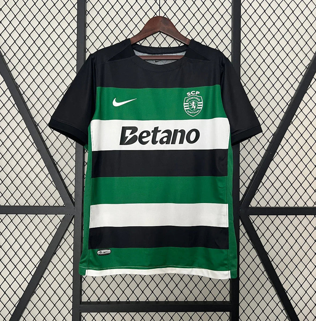 Camiseta Retro Sporting Club de Portugal 2024-25 - Fútbol Club Vintage