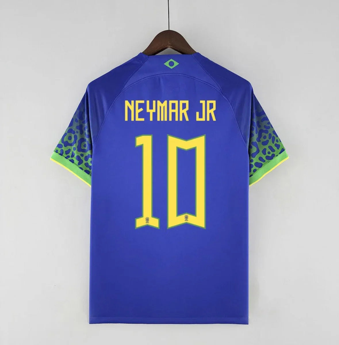 Camiseta Retro Brasil 2022 Neymar JR - Fútbol Club Vintage