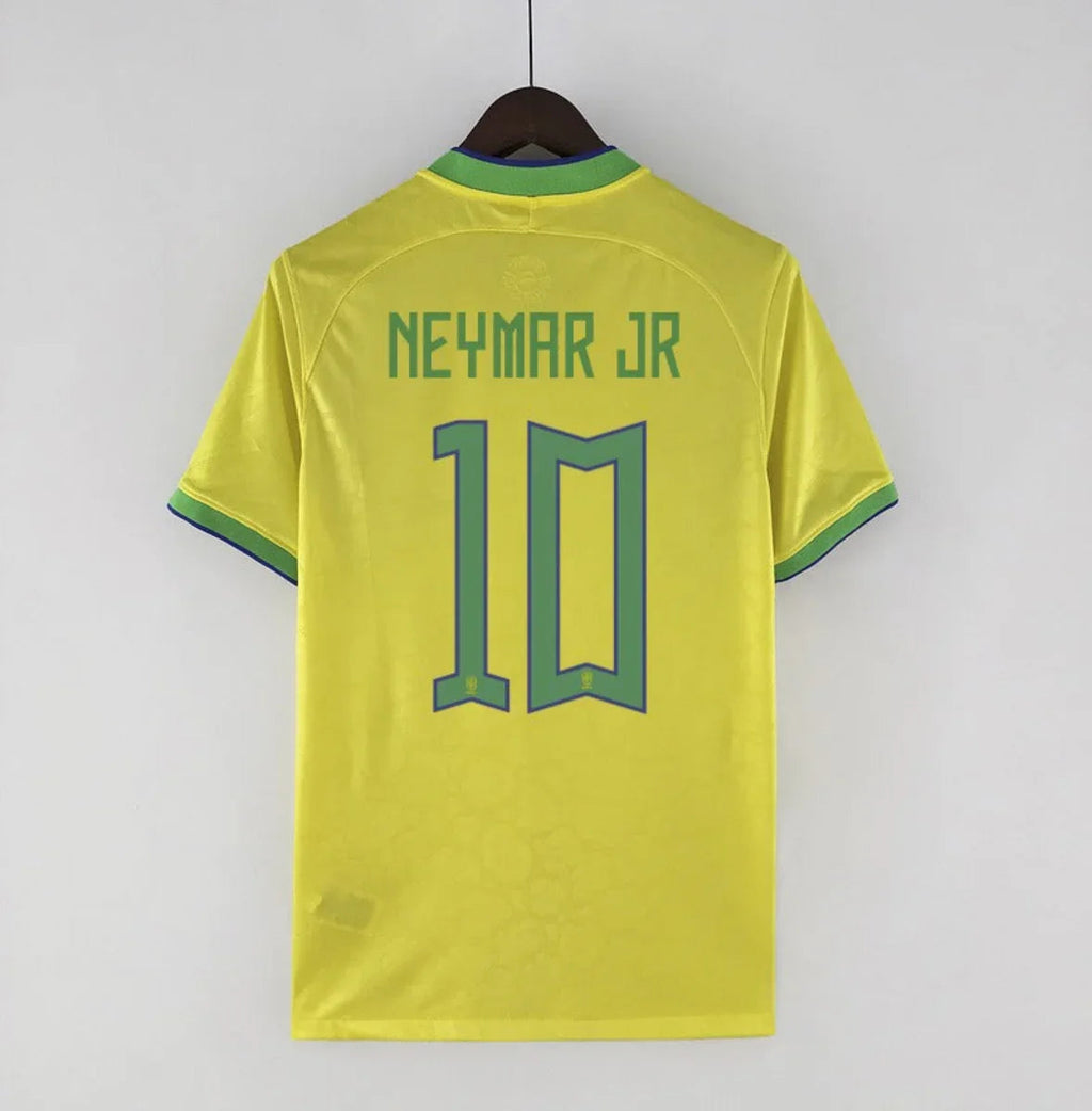 Camiseta Retro Brasil 2022 Neymar JR - Fútbol Club Vintage