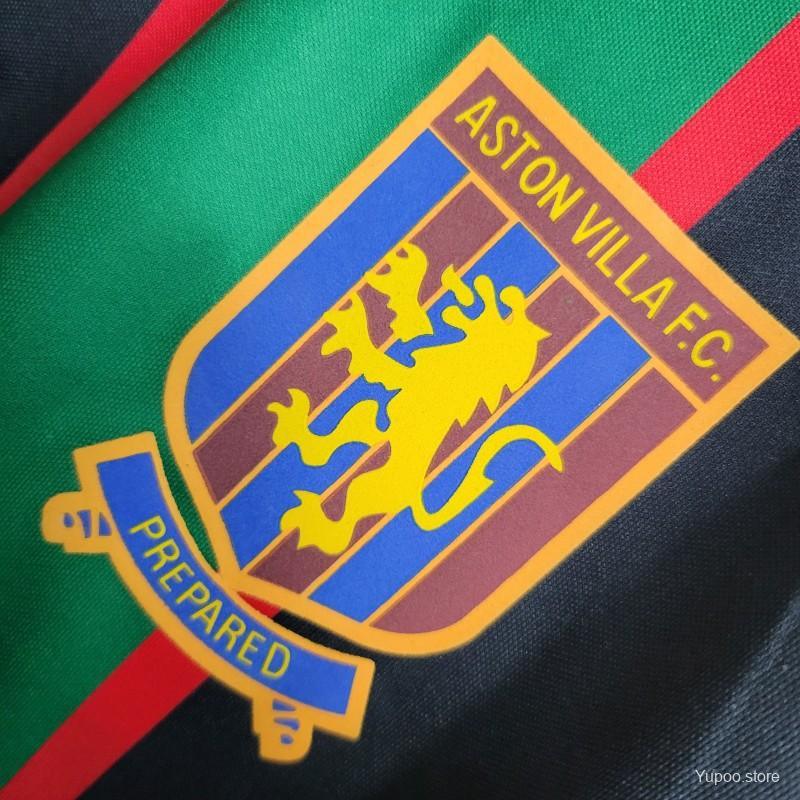 Camiseta Retro Aston Villa Visitante 1993-95 - Fútbol Club Vintage