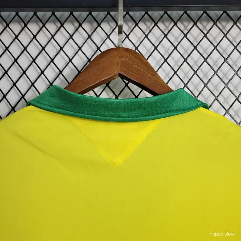 Camiseta Retro Brasil 1958 - Fútbol Club Vintage