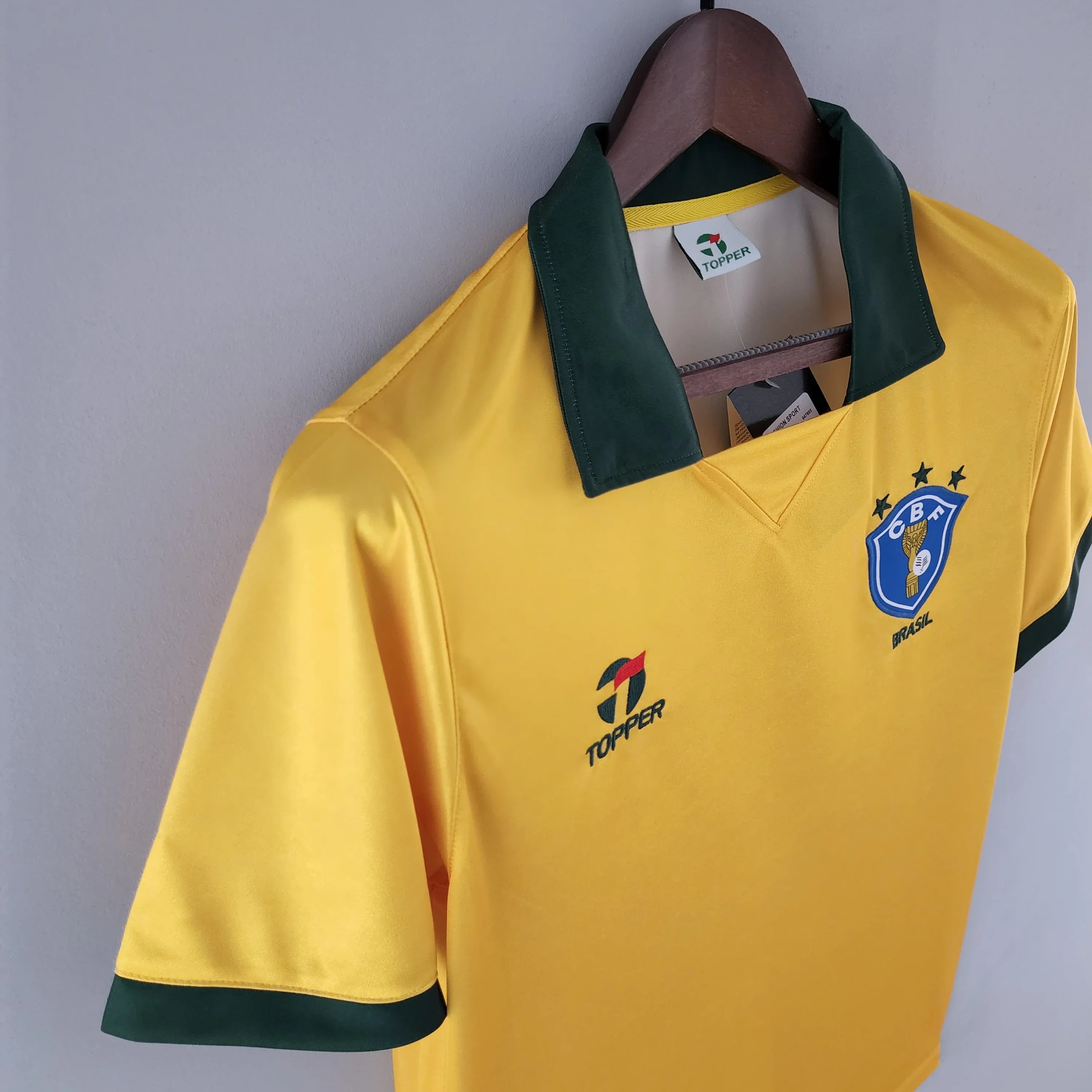 Camiseta Retro Brasil 1988 - Fútbol Club Vintage