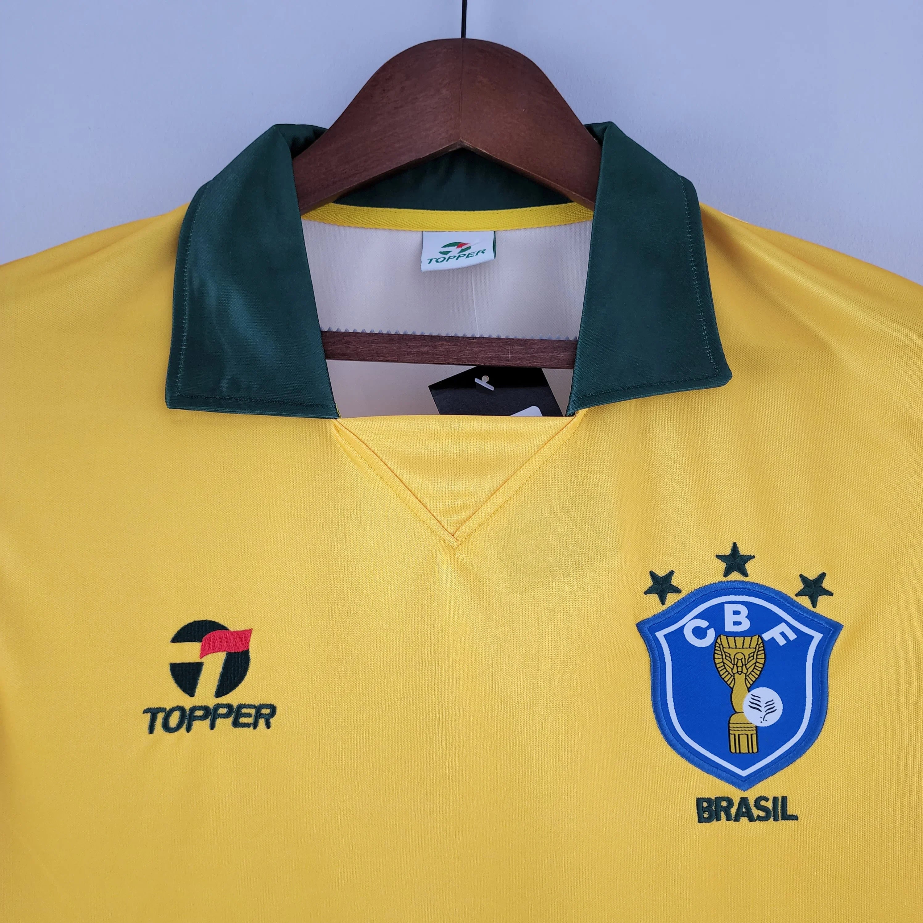 Camiseta Retro Brasil 1988 - Fútbol Club Vintage