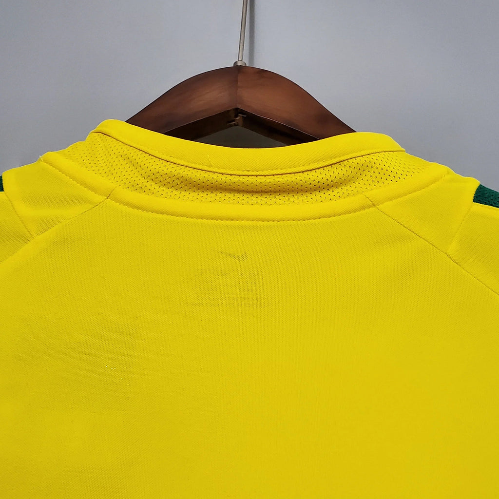 Camiseta Retro Brasil 2002 - Fútbol Club Vintage