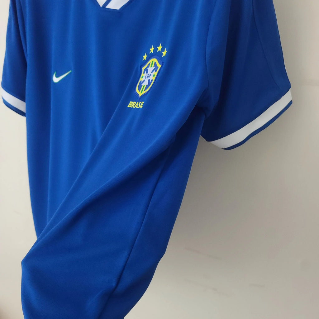 Camiseta Retro Brasil Visitante 1997 - Fútbol Club Vintage