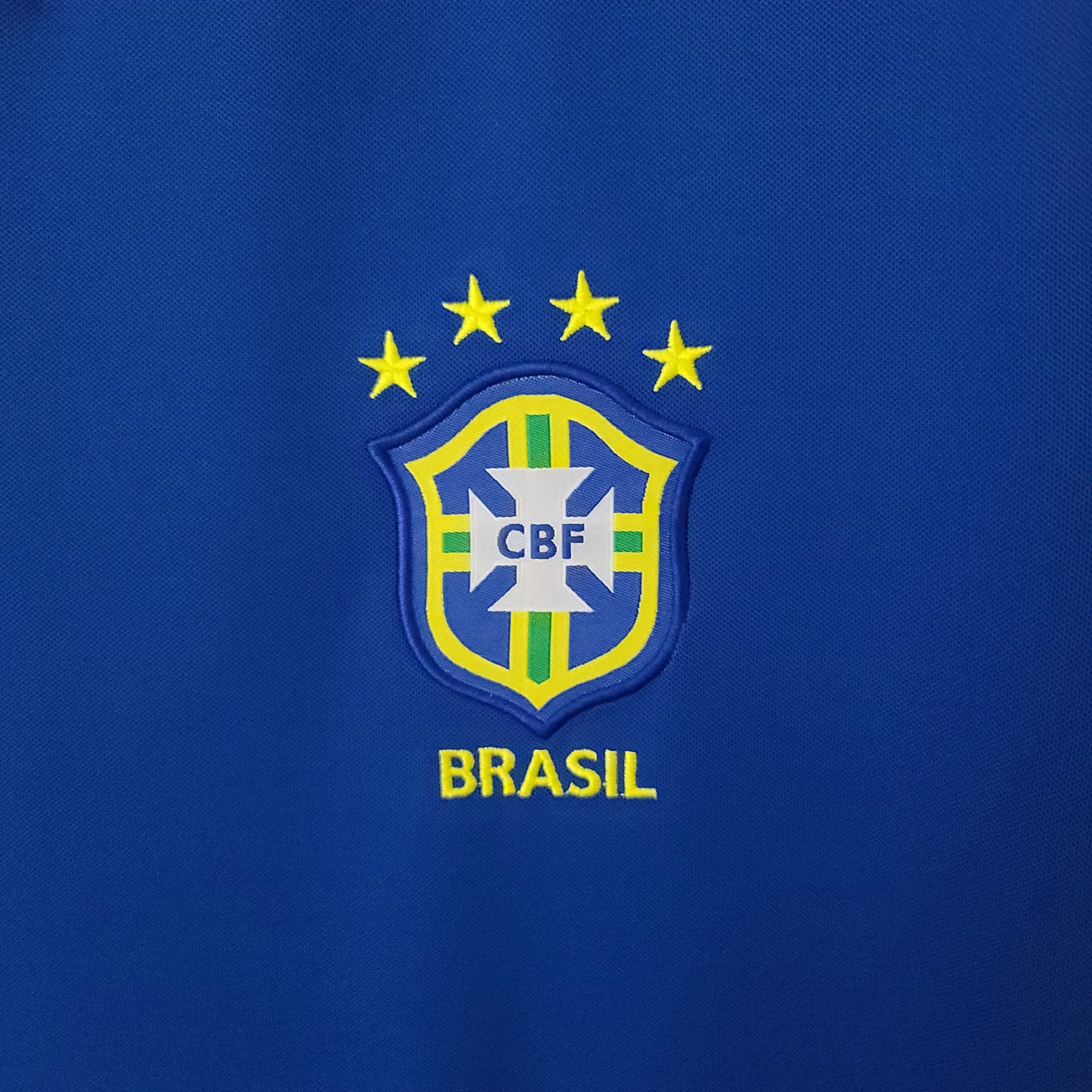 Camiseta Retro Brasil Visitante 1997 - Fútbol Club Vintage