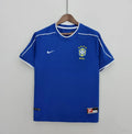 Camiseta Retro Brasil Visitante 1998 - Fútbol Club Vintage