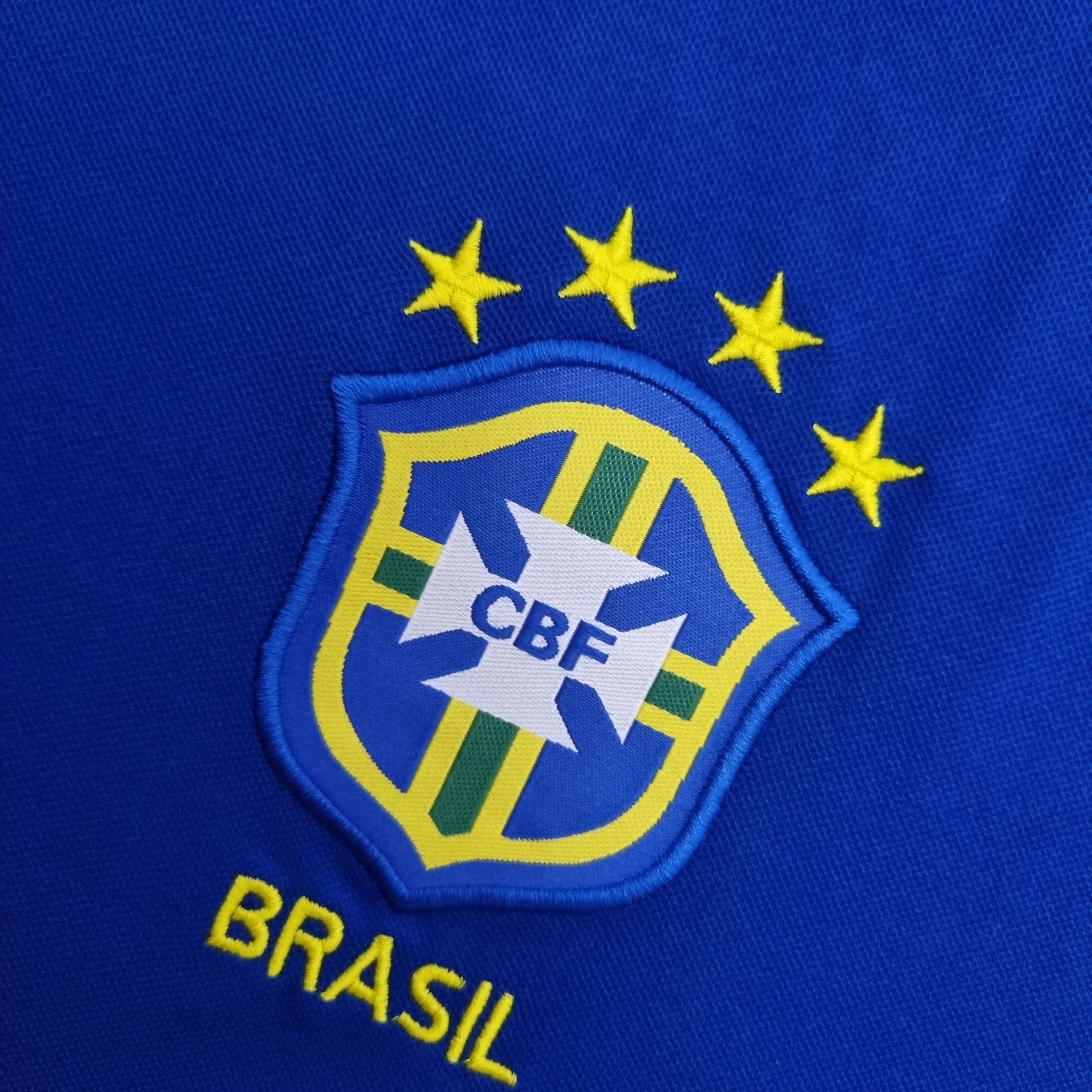 Camiseta Retro Brasil Visitante 1998 - Fútbol Club Vintage