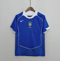 Camiseta Retro Brasil Visitante 2004 - Fútbol Club Vintage