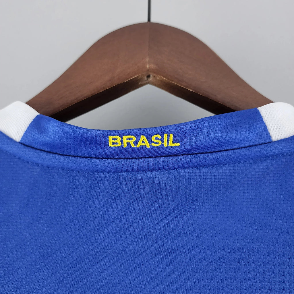 Camiseta Retro Brasil Visitante 2006 - Fútbol Club Vintage