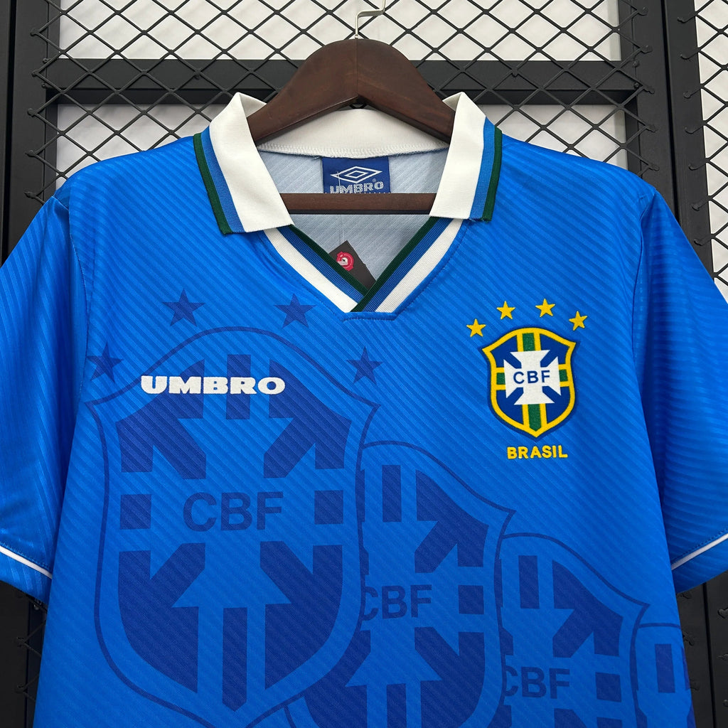 Camiseta Retro Brasil Visitante 1993-94 - Fútbol Club Vintage