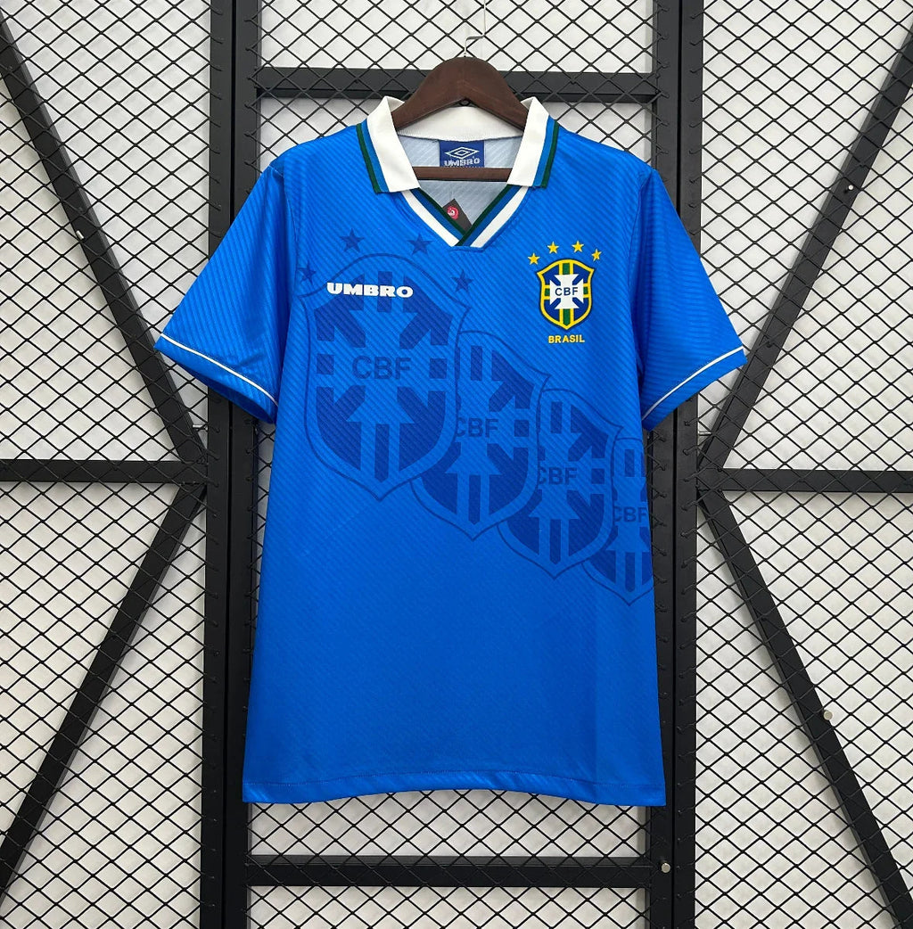Camiseta Retro Brasil Visitante 1993-94 - Fútbol Club Vintage