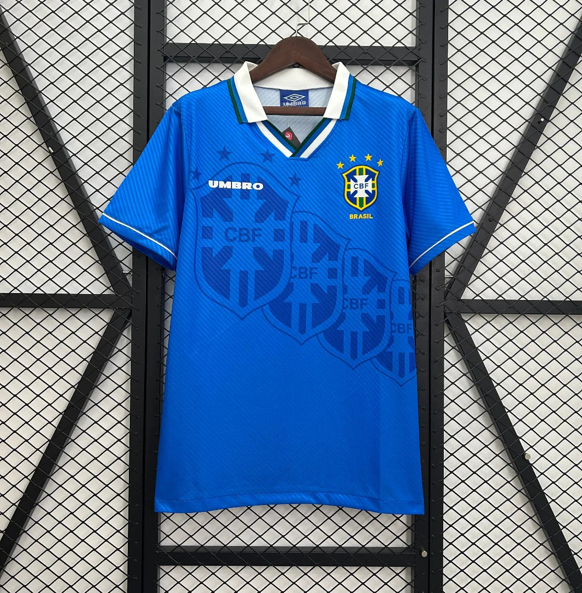 Camiseta Retro Brasil Visitante 1993-94 - Fútbol Club Vintage