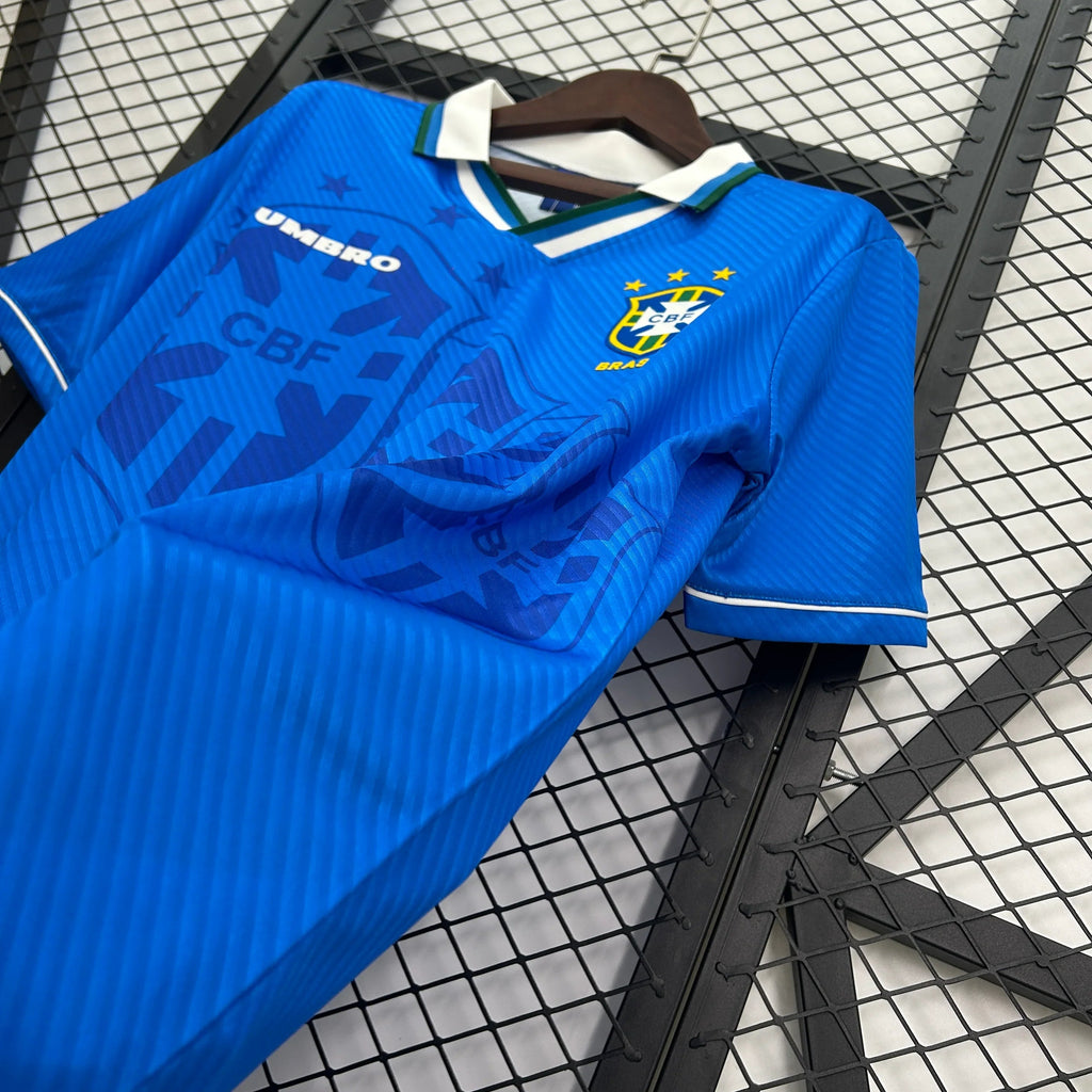 Camiseta Retro Brasil Visitante 1993-94 - Fútbol Club Vintage