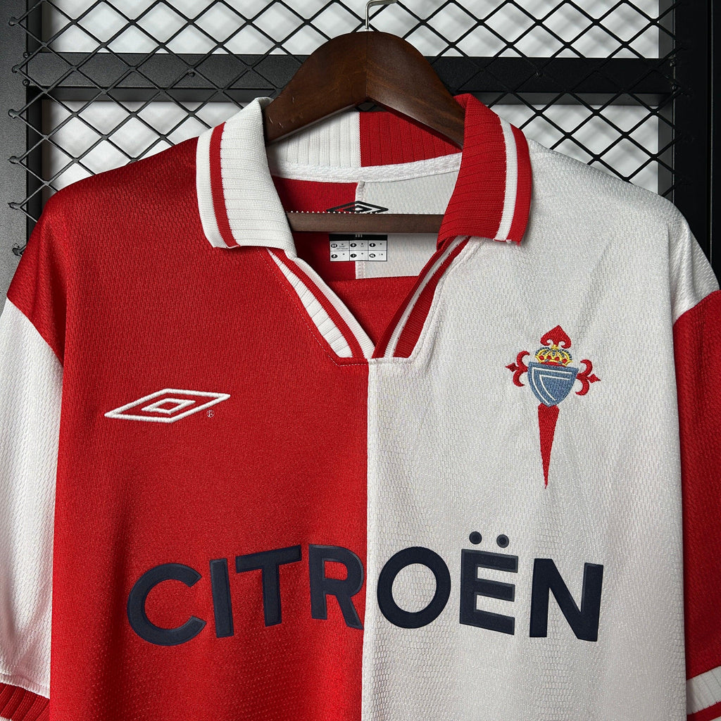 Camiseta Retro Celta Visitante 2001-02 - Fútbol Club Vintage