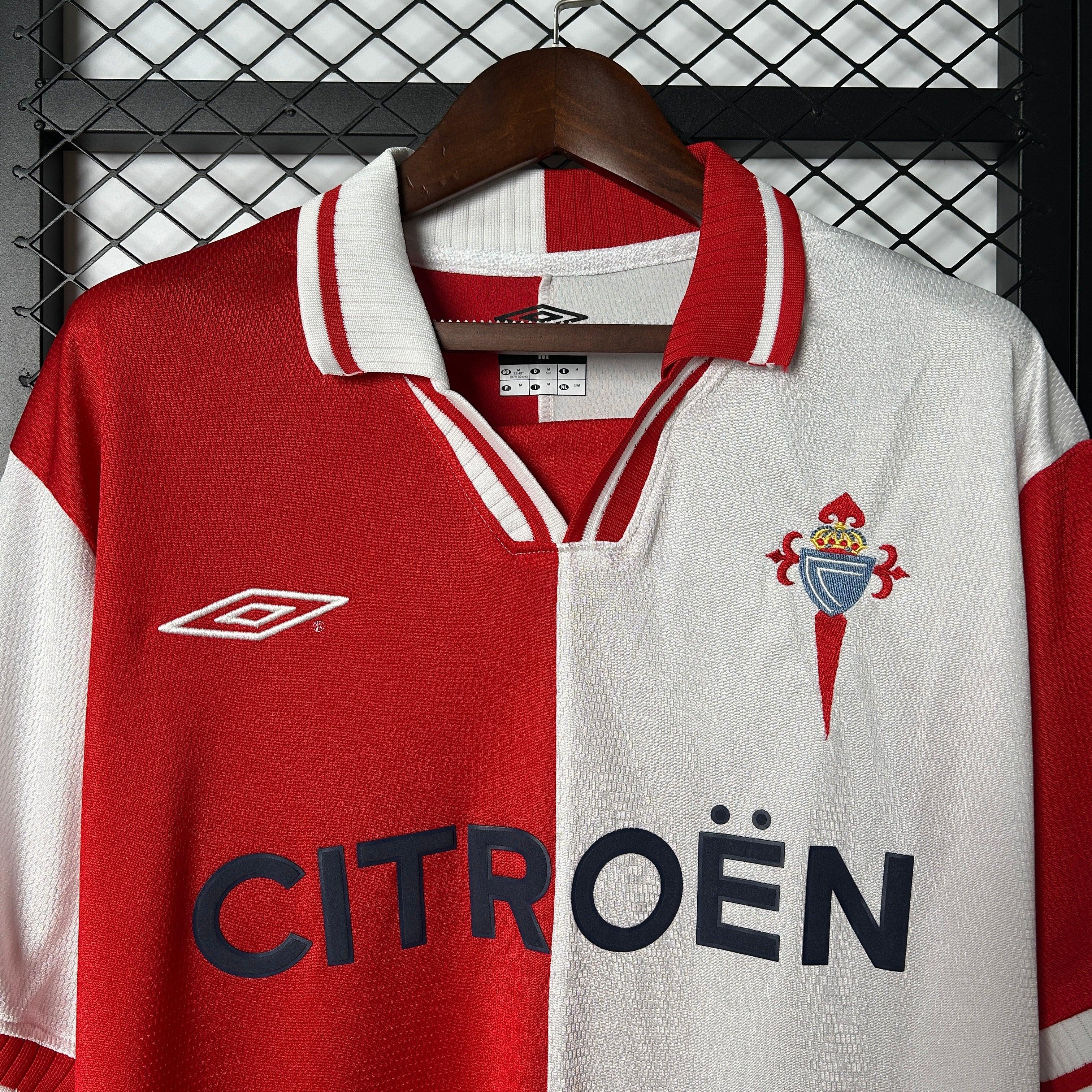 Camiseta Retro Celta Visitante 2001-02 - Fútbol Club Vintage