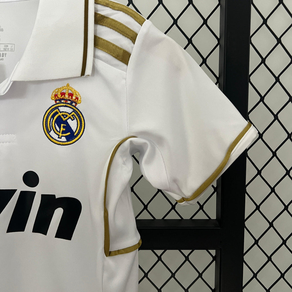 Retro Real Madrid Niños 2011-12 - Fútbol Club Vintage