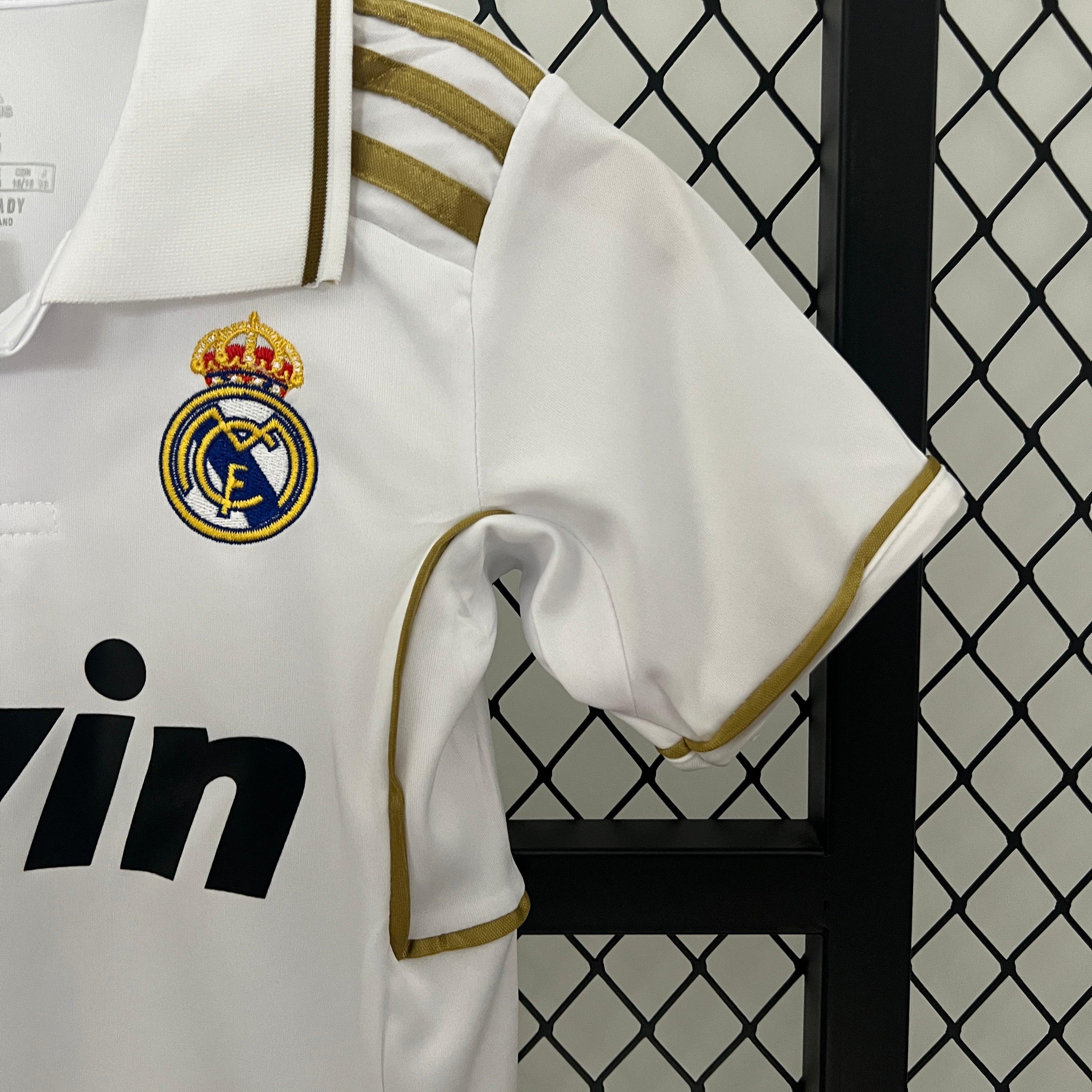Retro Real Madrid Niños 2011-12 - Fútbol Club Vintage