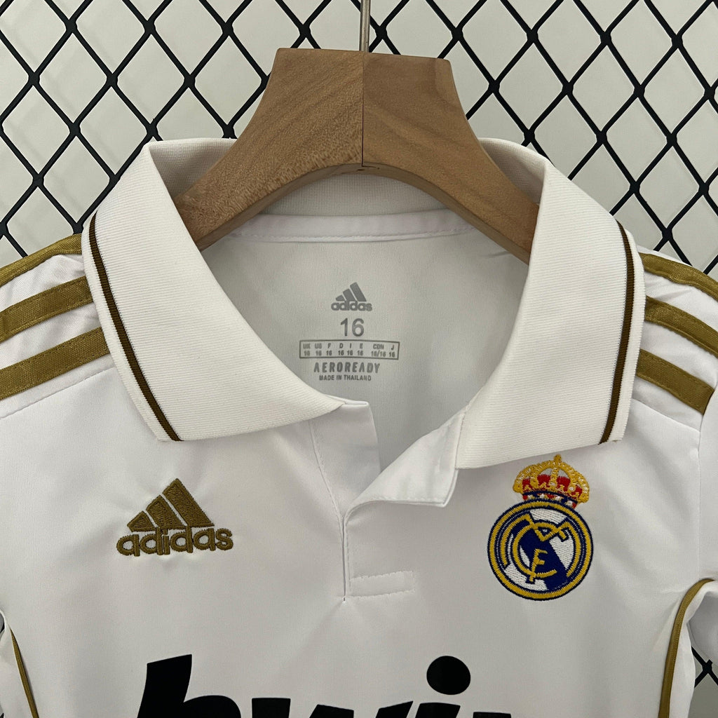 Retro Real Madrid Niños 2011-12 - Fútbol Club Vintage
