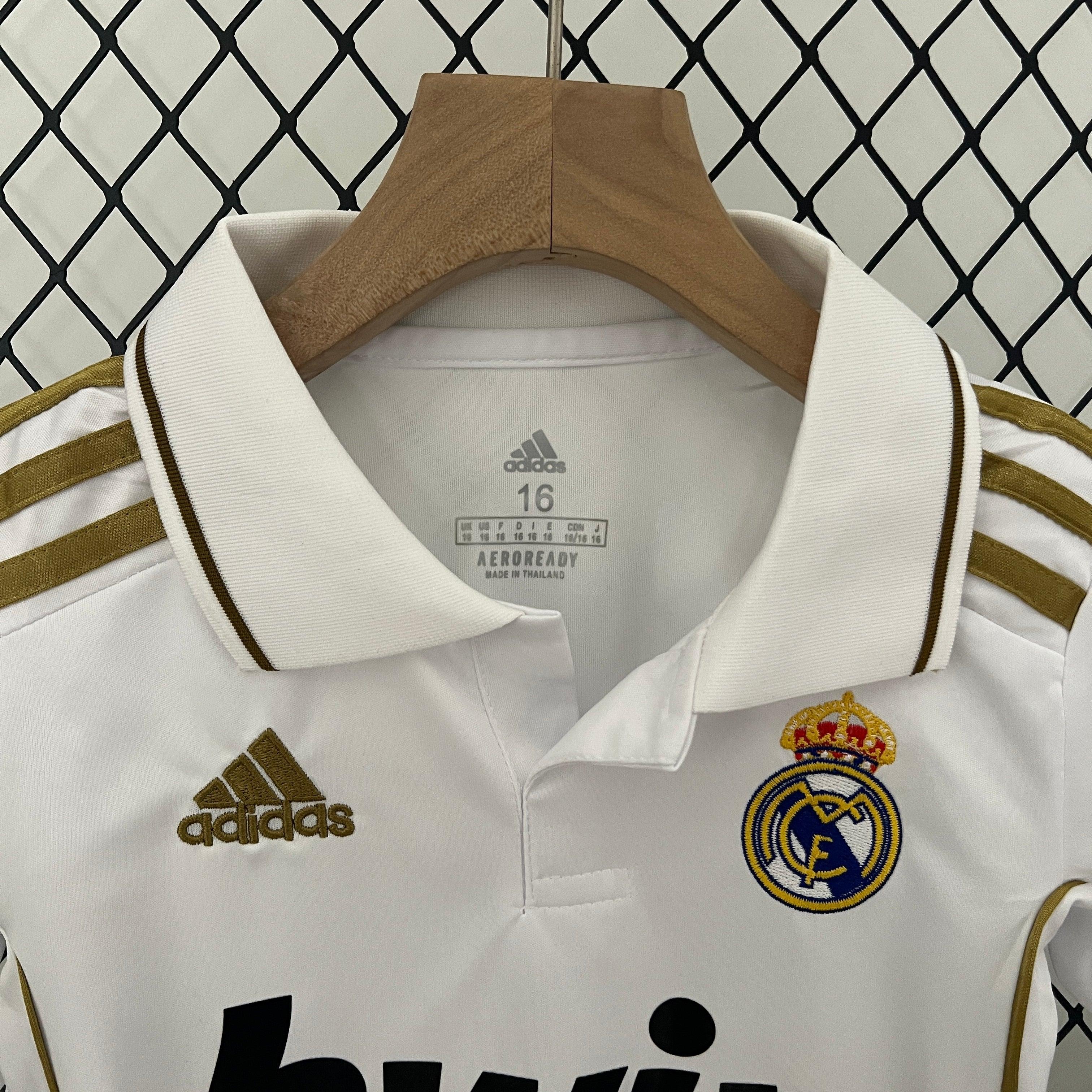 Retro Real Madrid Niños 2011-12 - Fútbol Club Vintage