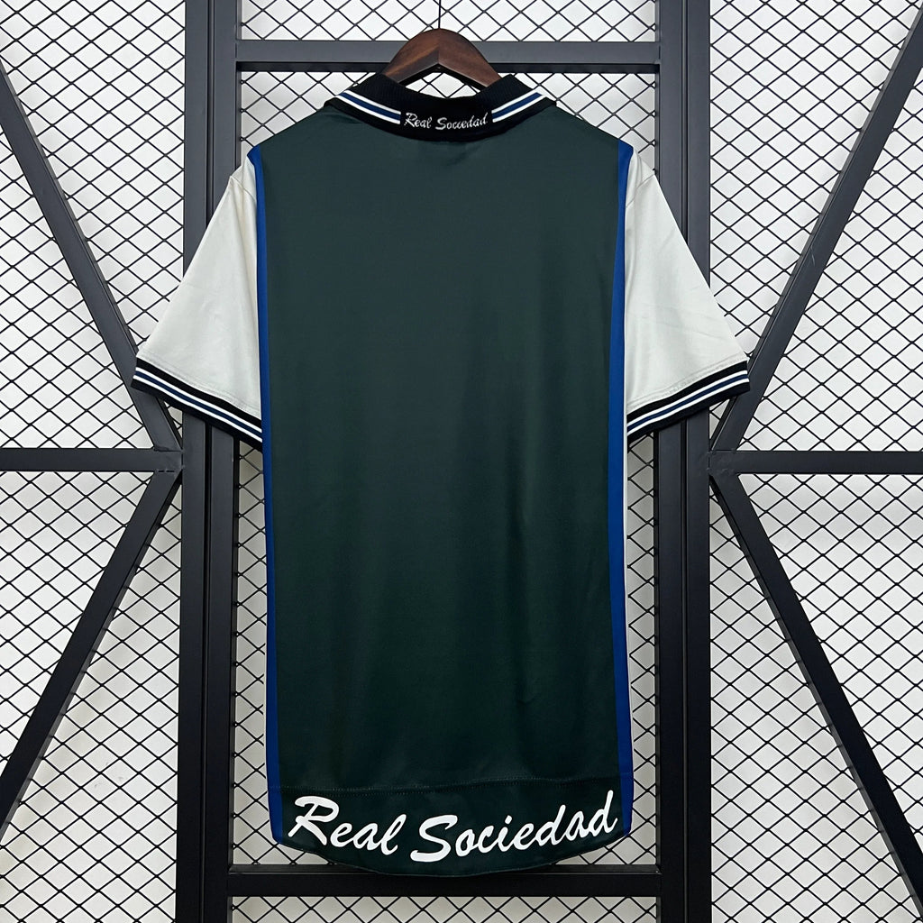 Camiseta Retro Real Sociedad Visitante 2000-02 - Fútbol Club Vintage