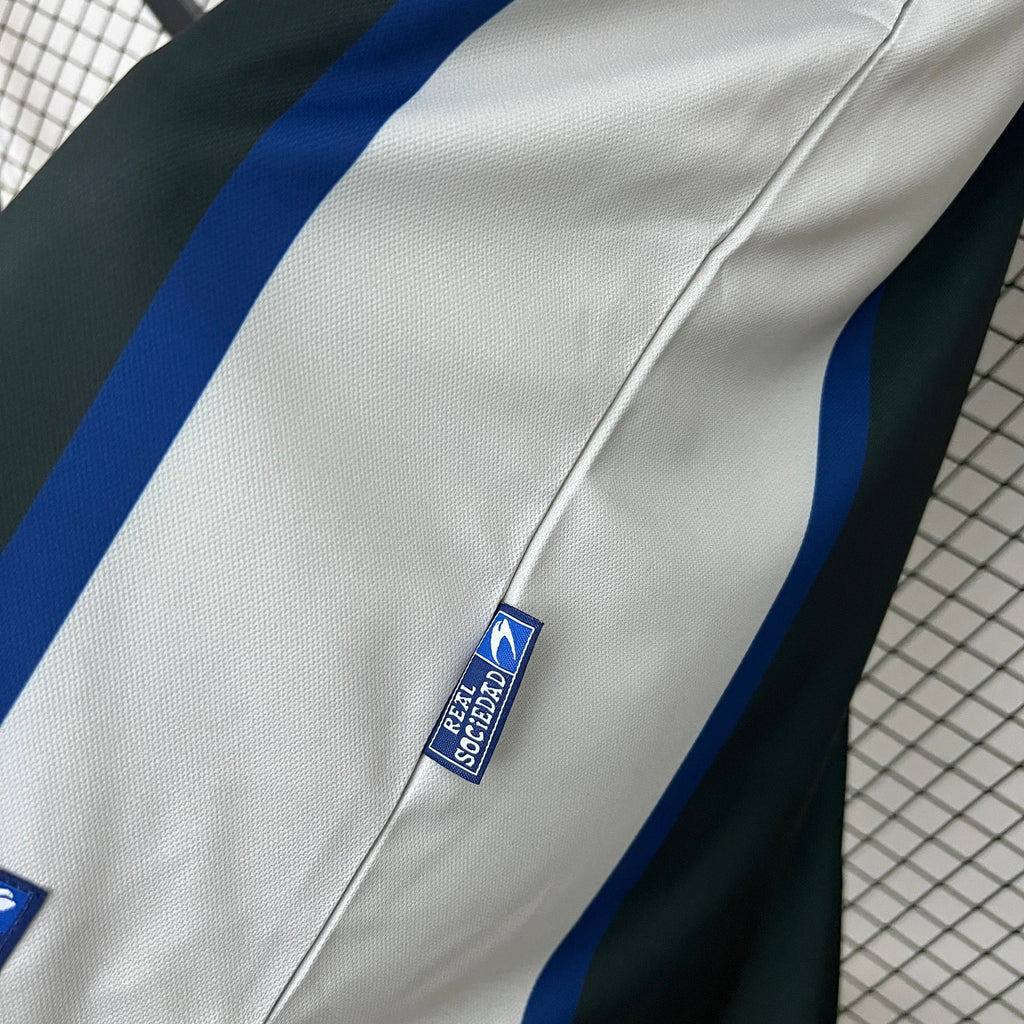 Camiseta Retro Real Sociedad Visitante 2000-02 - Fútbol Club Vintage