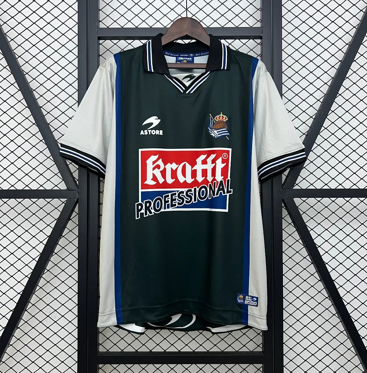 Camiseta Retro Real Sociedad Visitante 2000-02 - Fútbol Club Vintage