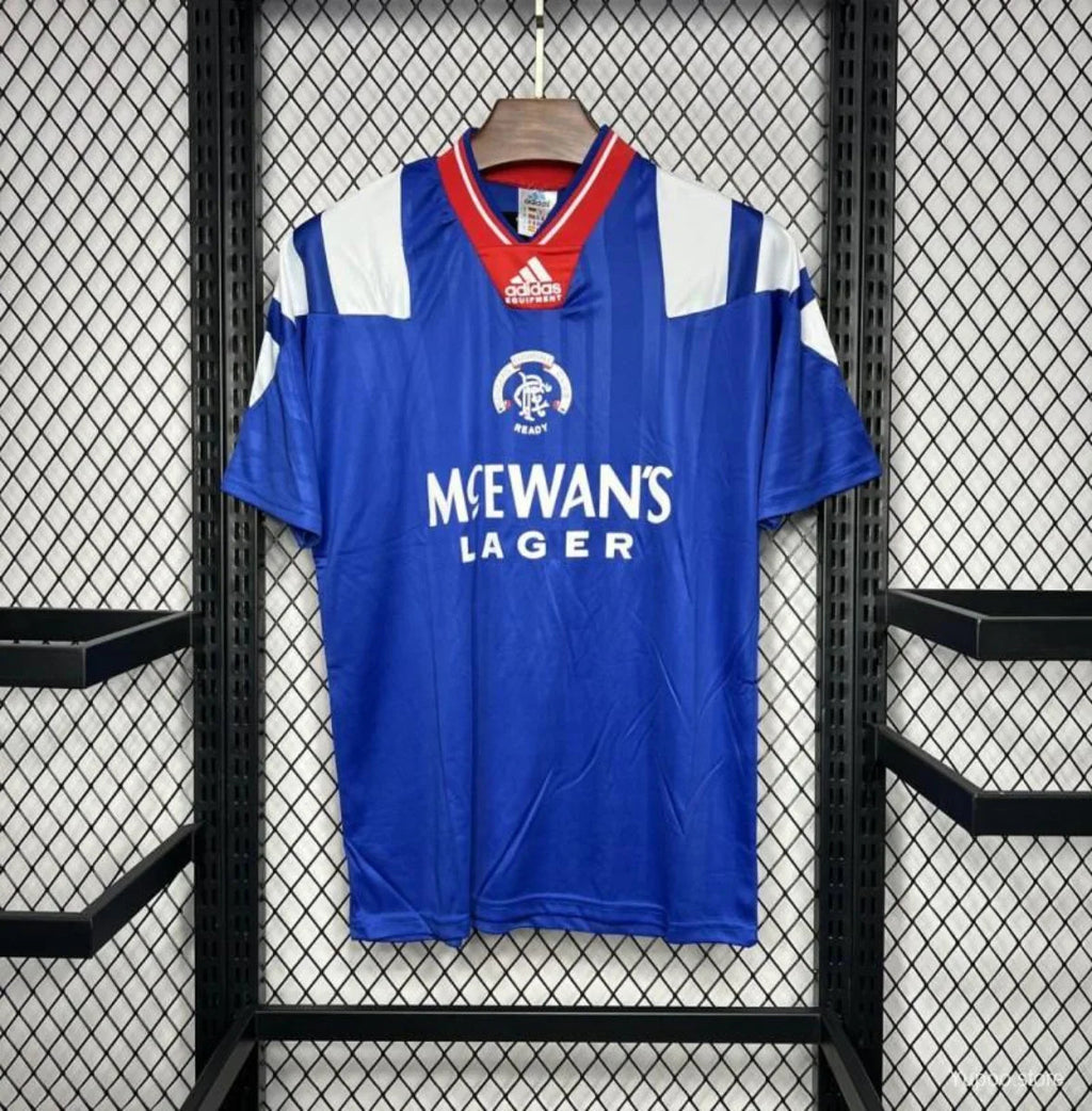 Camiseta Retro Rangers FC 1992-94 - Fútbol Club Vintage