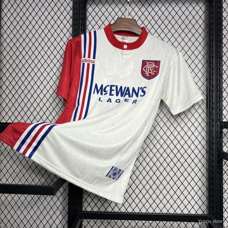 Camiseta Retro Rangers FC Visitante 1996-97 - Fútbol Club Vintage