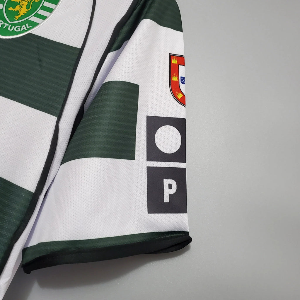 Camiseta Retro Sporting Club de Portugal 2001-03 - Fútbol Club Vintage