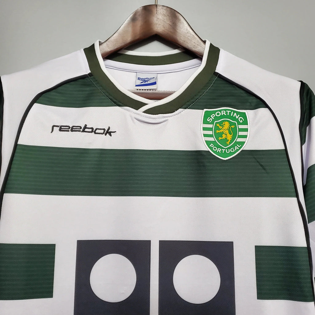 Camiseta Retro Sporting Club de Portugal 2001-03 - Fútbol Club Vintage