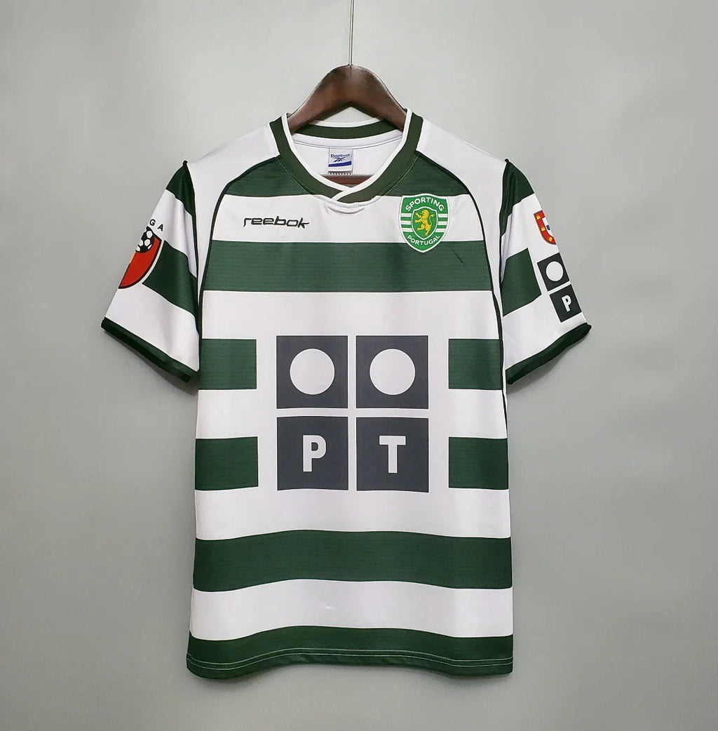 Camiseta Retro Sporting Club de Portugal 2001-03 - Fútbol Club Vintage