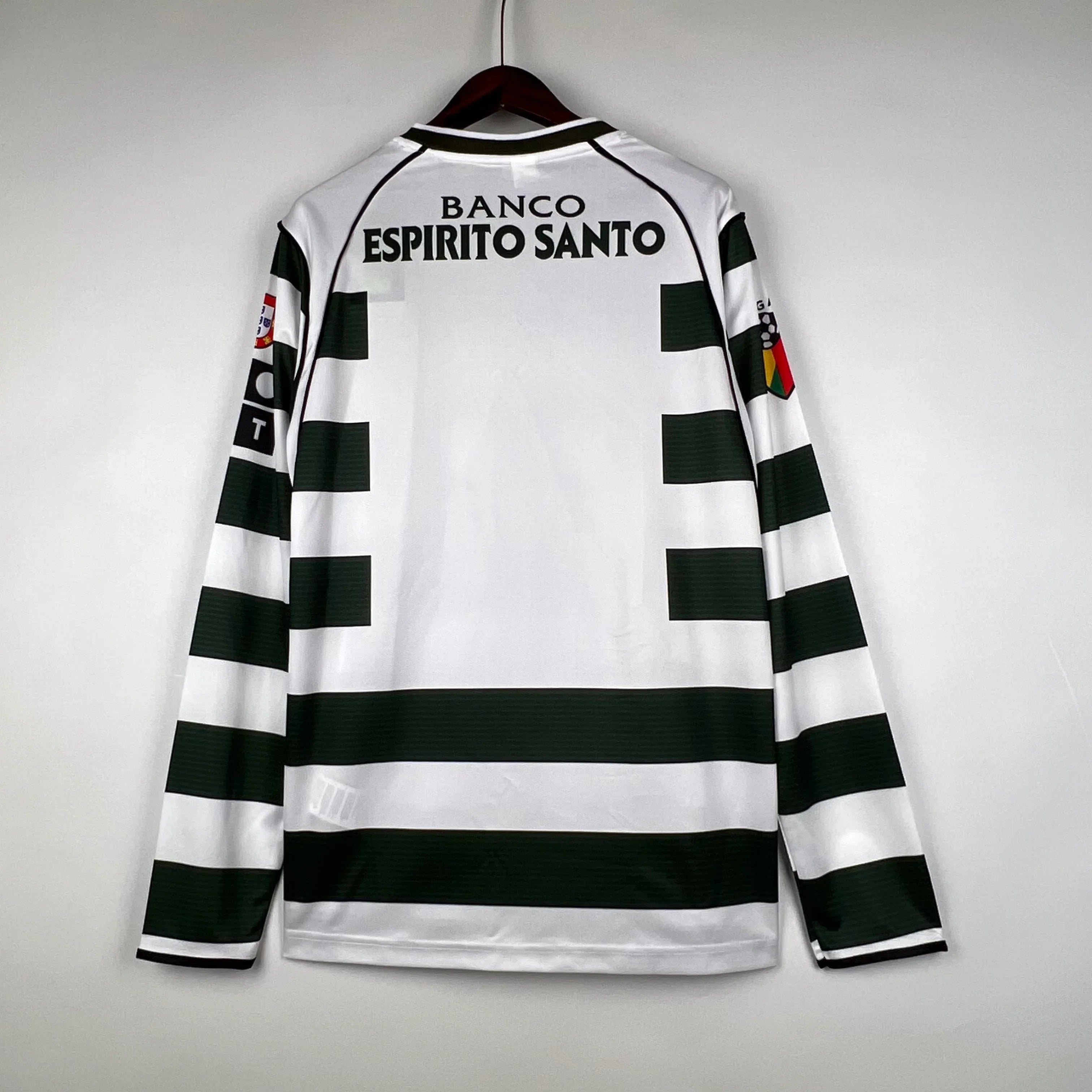 Camiseta Retro Sporting Club de Portugal Manga Larga 2001-03 - Fútbol Club Vintage