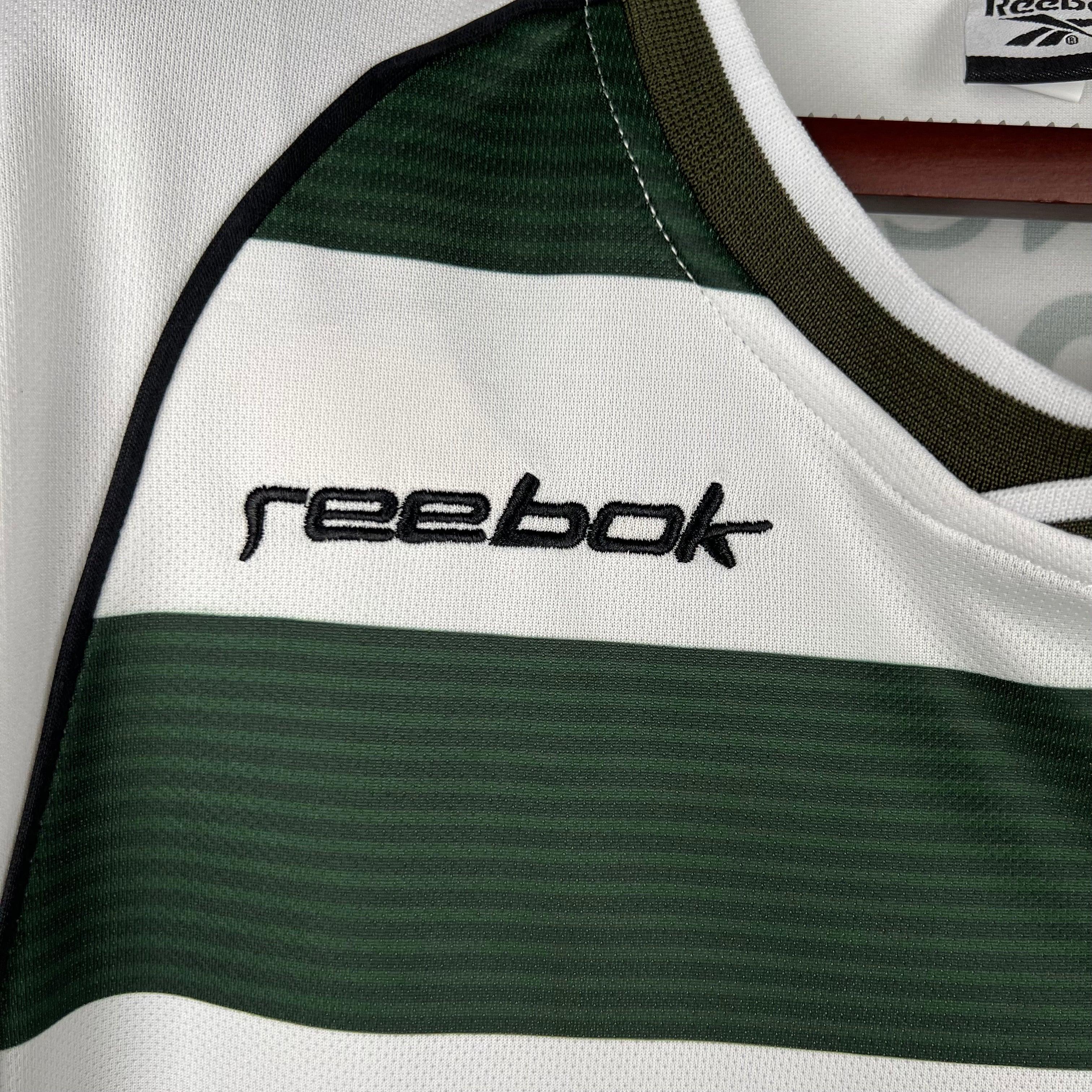 Camiseta Retro Sporting Club de Portugal Manga Larga 2001-03 - Fútbol Club Vintage