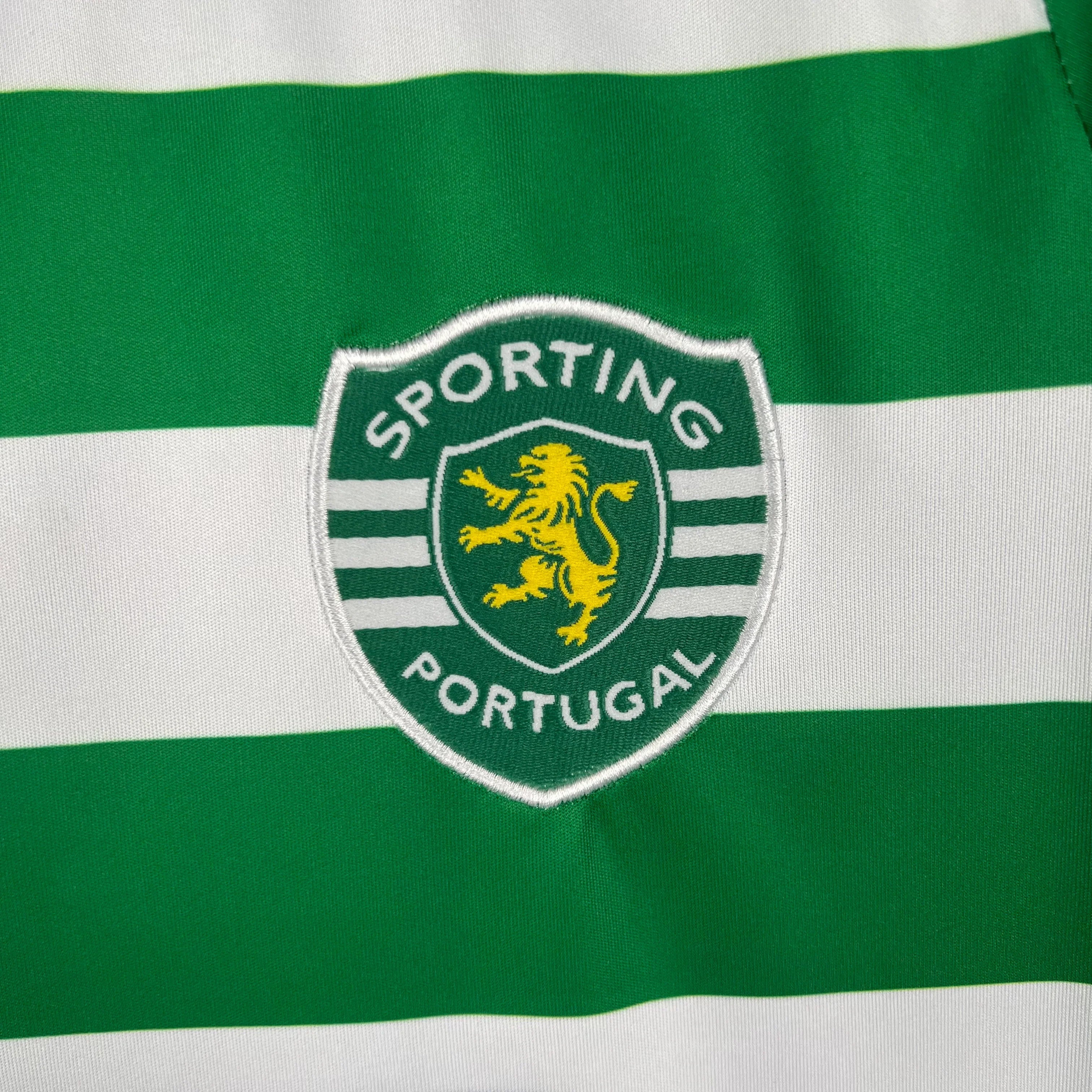 Camiseta Retro Sporting Club de Portugal 2003-04 - Fútbol Club Vintage