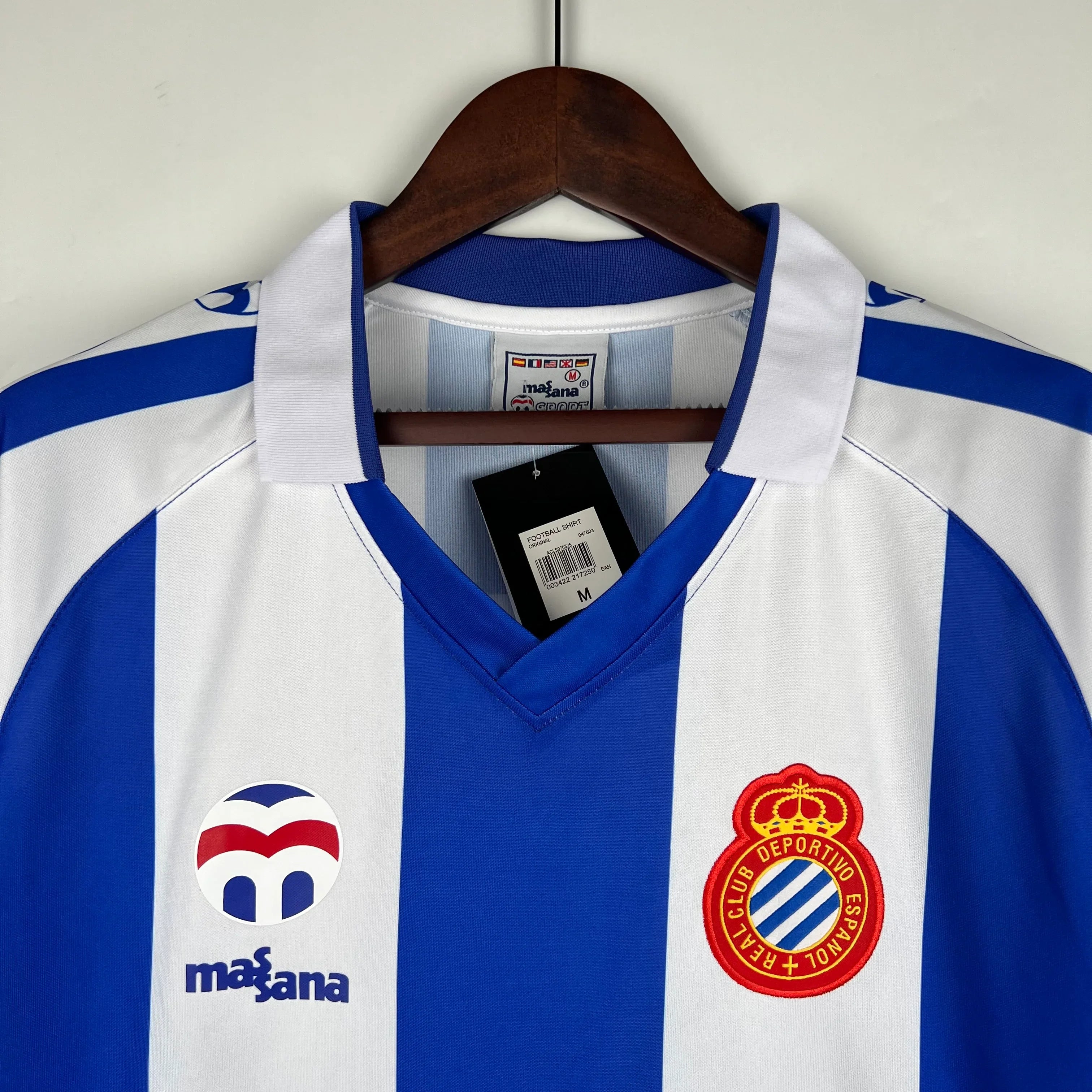 Camiseta Retro RCD Espanyol 1984-89 - Fútbol Club Vintage