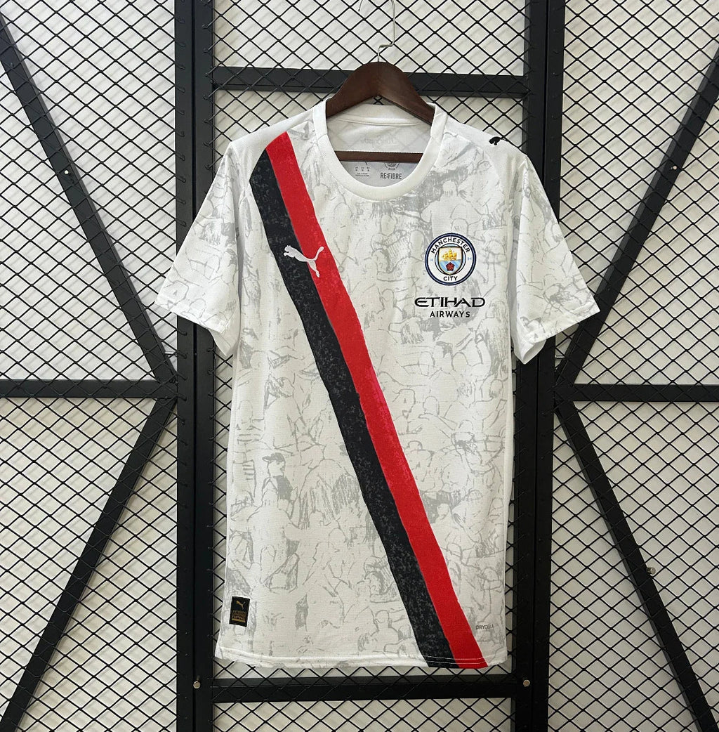 Camiseta Manchester City Visitante 2025-26 - Fútbol Club Vintage