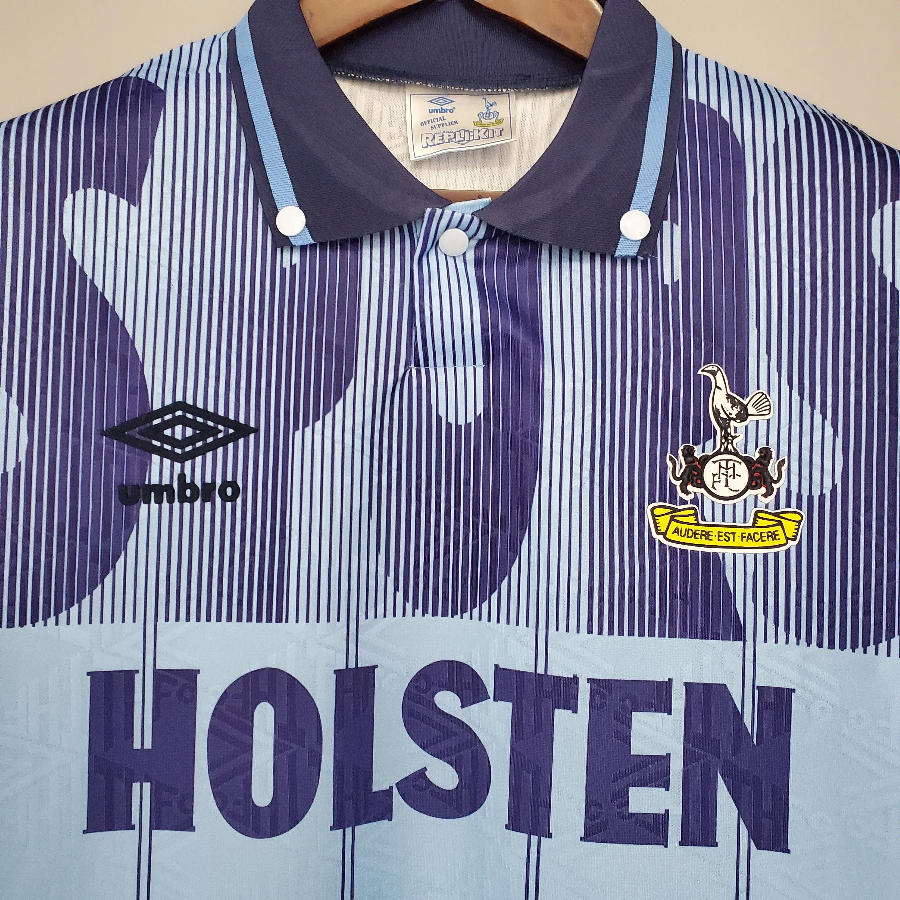 Camiseta Retro Tottenham Visitante (3º) 1992-94 - Fútbol Club Vintage