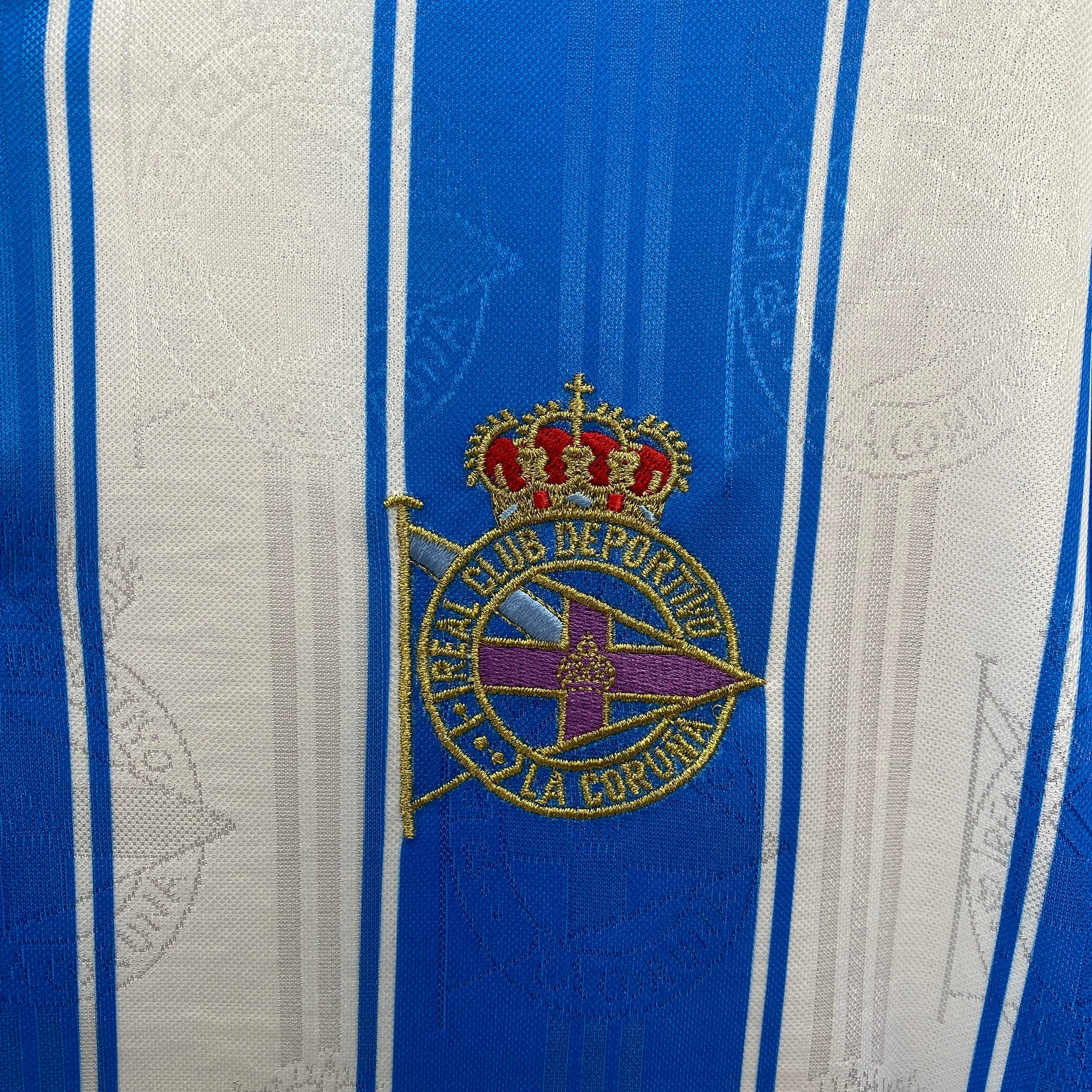 Camiseta Retro Deportivo de La Coruña 1997-98 - Fútbol Club Vintage