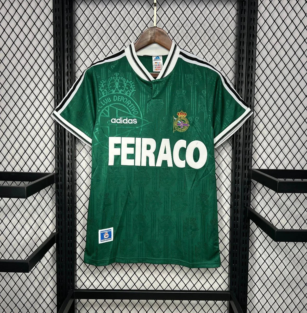 Camiseta Retro Deportivo de La Coruña Visitante 1999-00 - Fútbol Club Vintage
