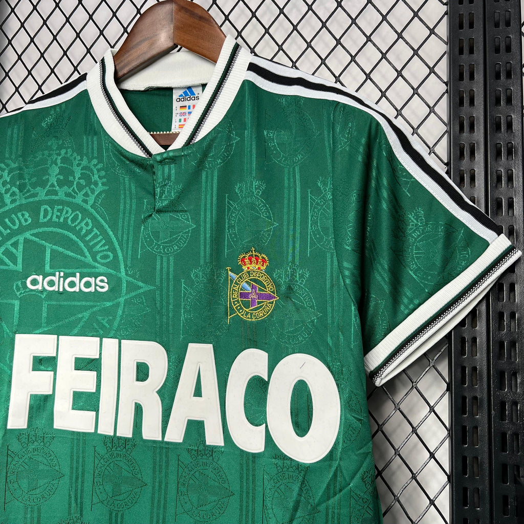 Camiseta Retro Deportivo de La Coruña Visitante 1999-00 - Fútbol Club Vintage