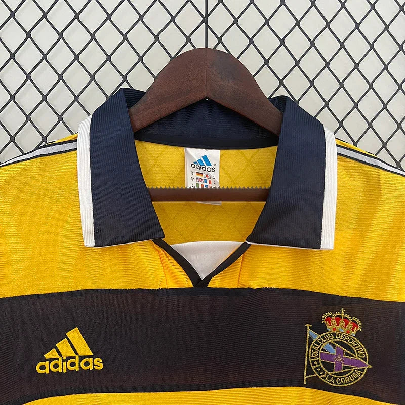 Camiseta Retro Deportivo de La Coruña Visitante (3º) 1999-00 - Fútbol Club Vintage