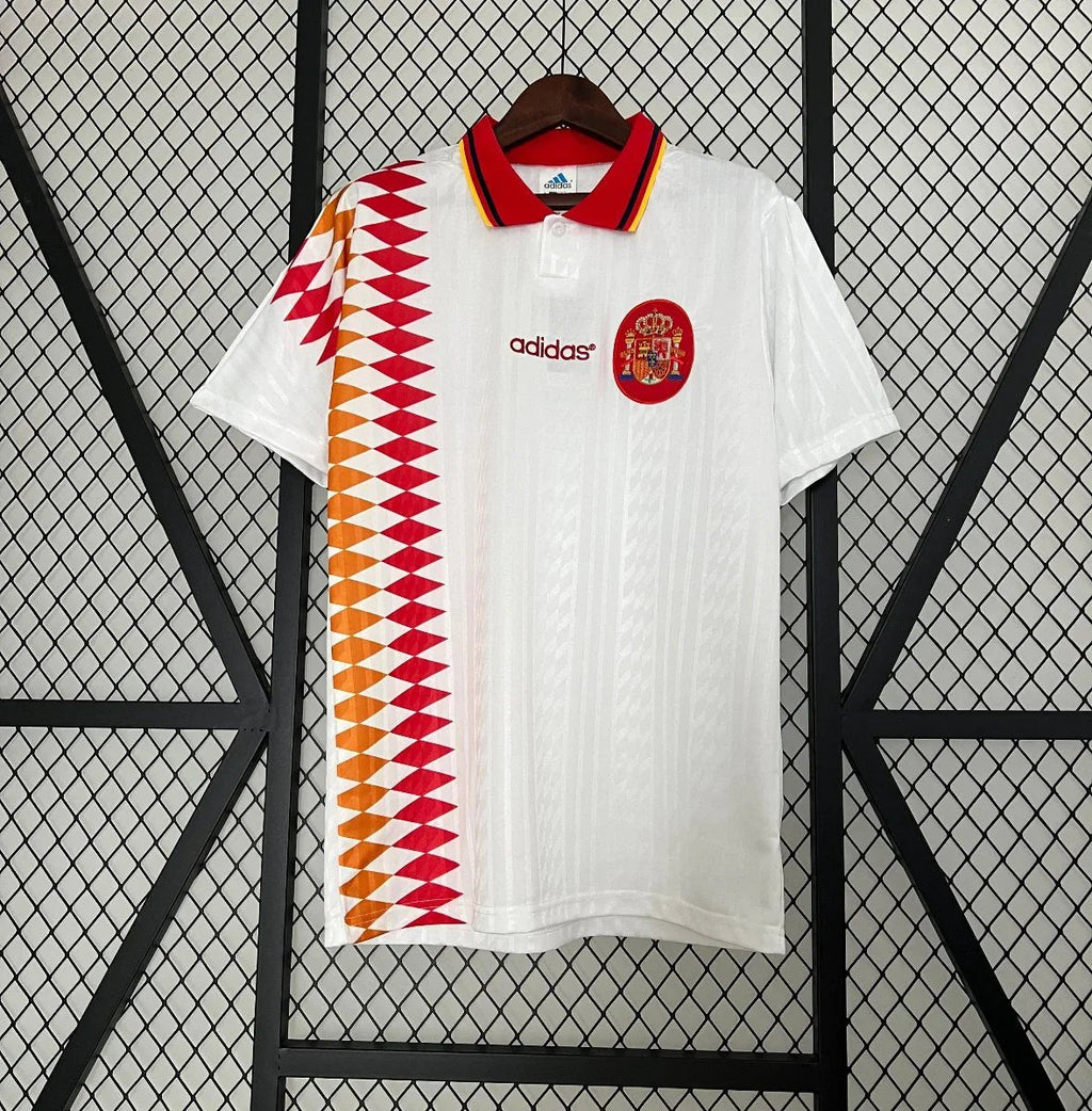 Camiseta Retro España Visitante 1994 - Fútbol Club Vintage
