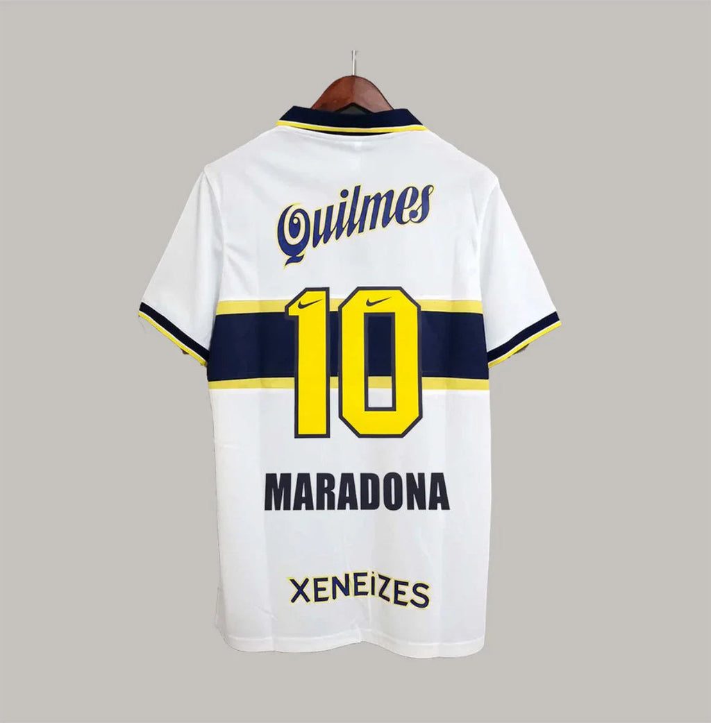 Camiseta Retro Maradona Boca Juniors Visitante 1996-97 - Fútbol Club Vintage