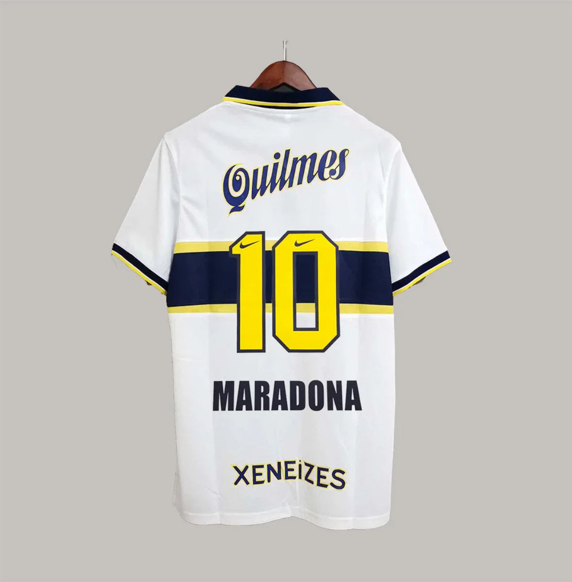 Camiseta Retro Maradona Boca Juniors Visitante 1996-97 - Fútbol Club Vintage