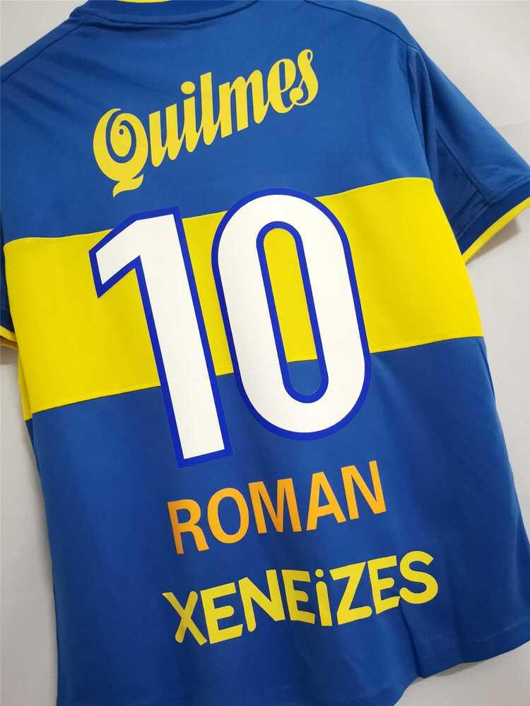 Camiseta Retro Román Boca Juniors 1999-00 - Fútbol Club Vintage