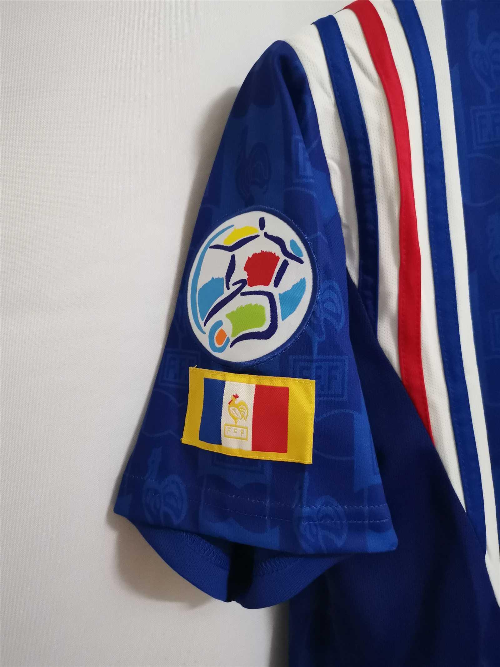 Francia Visitante 1996 - Fútbol Club Vintage