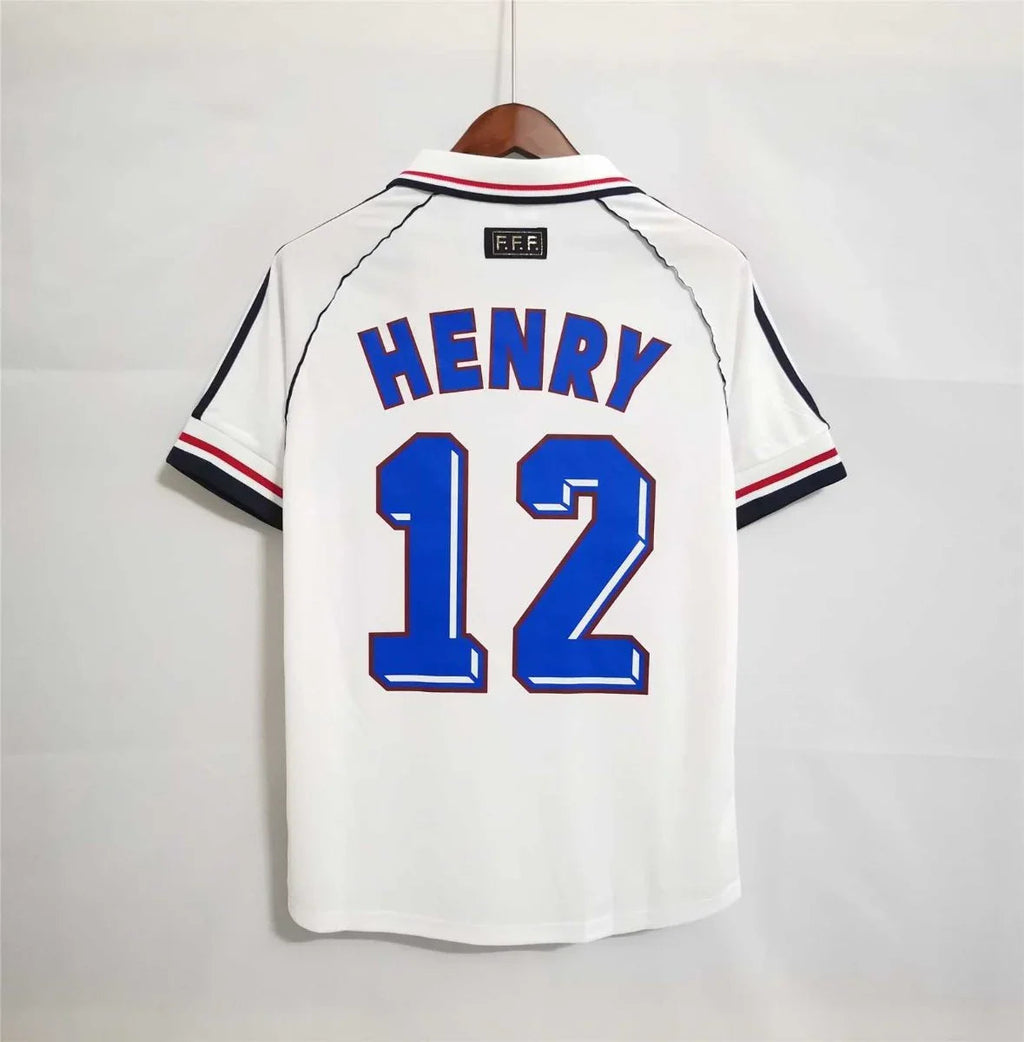 Henry Francia Visitante 1998 - Fútbol Club Vintage
