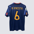 Camiseta Retro España 2010-11 Iniesta - Fútbol Club Vintage