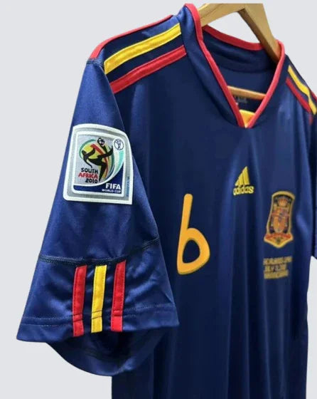 Camiseta Retro España 2010-11 Iniesta - Fútbol Club Vintage